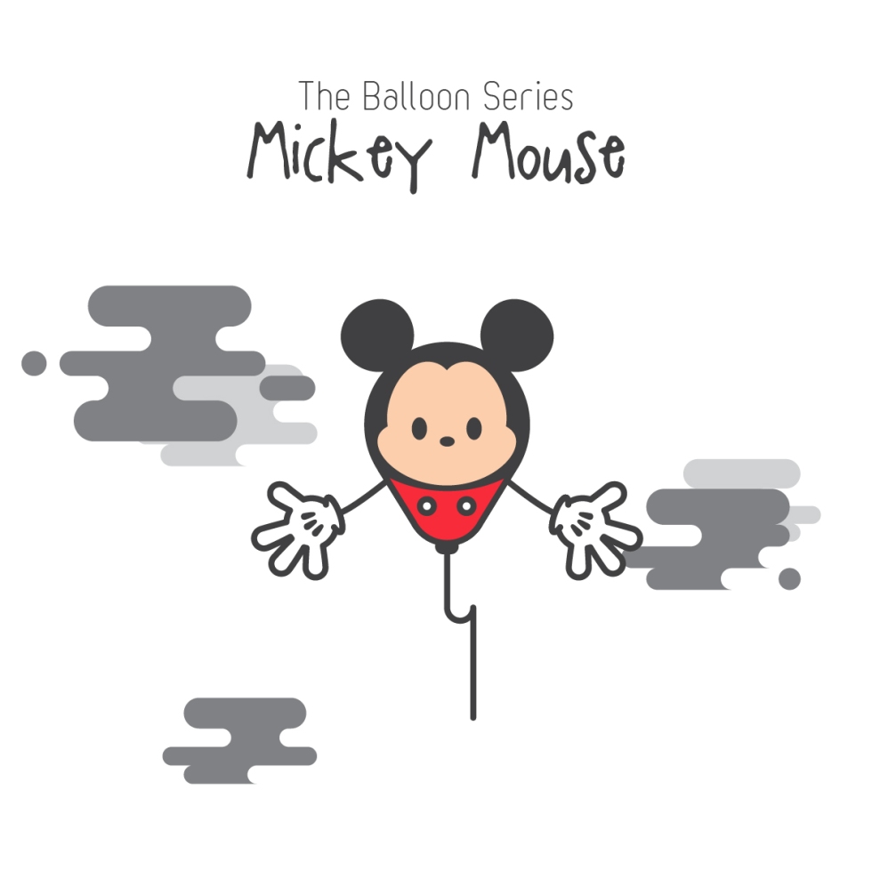 The Balloon Series - Mickey Mouse (Reload)